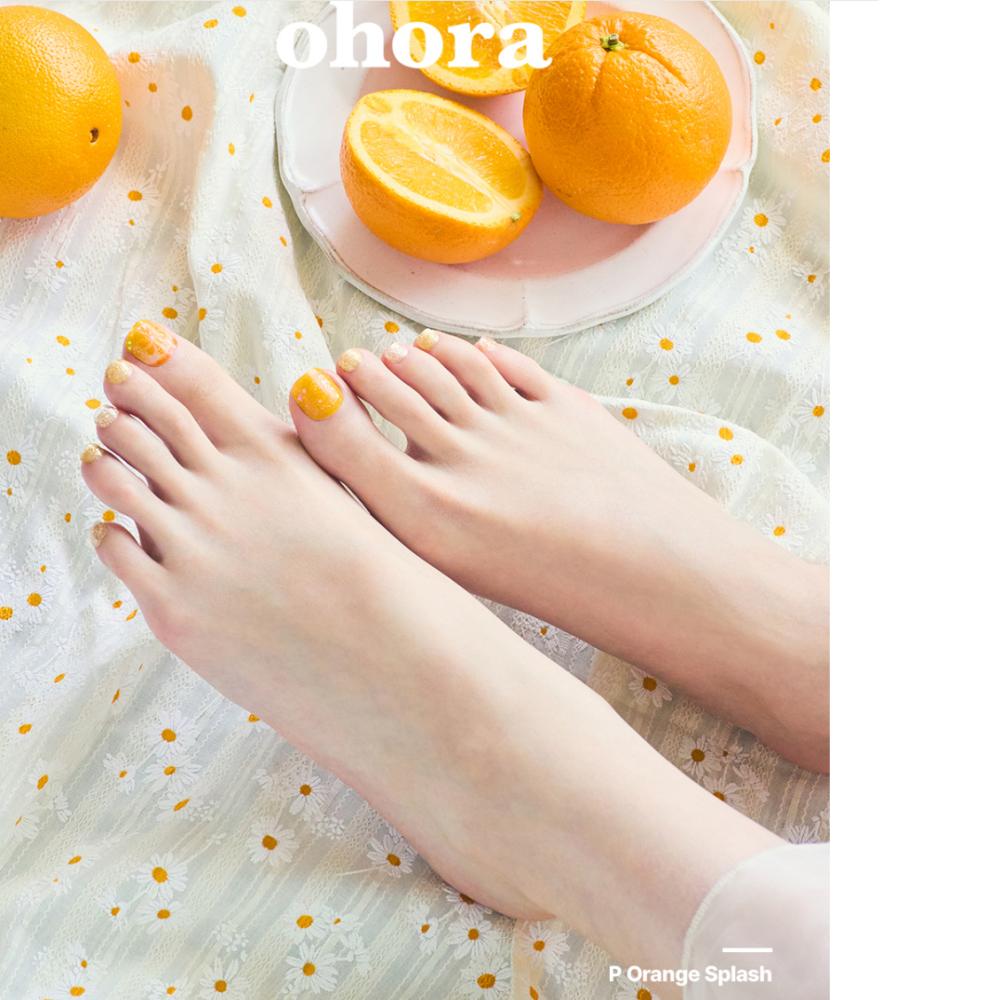 Ohora P Orange Splash Pedi