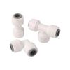 1/4" Pipe Push-in Connector Tee Elbow Straight Connector Water Purifier Cooling Spray Cooling System Aquarium Pipe Fitting 10Pcs