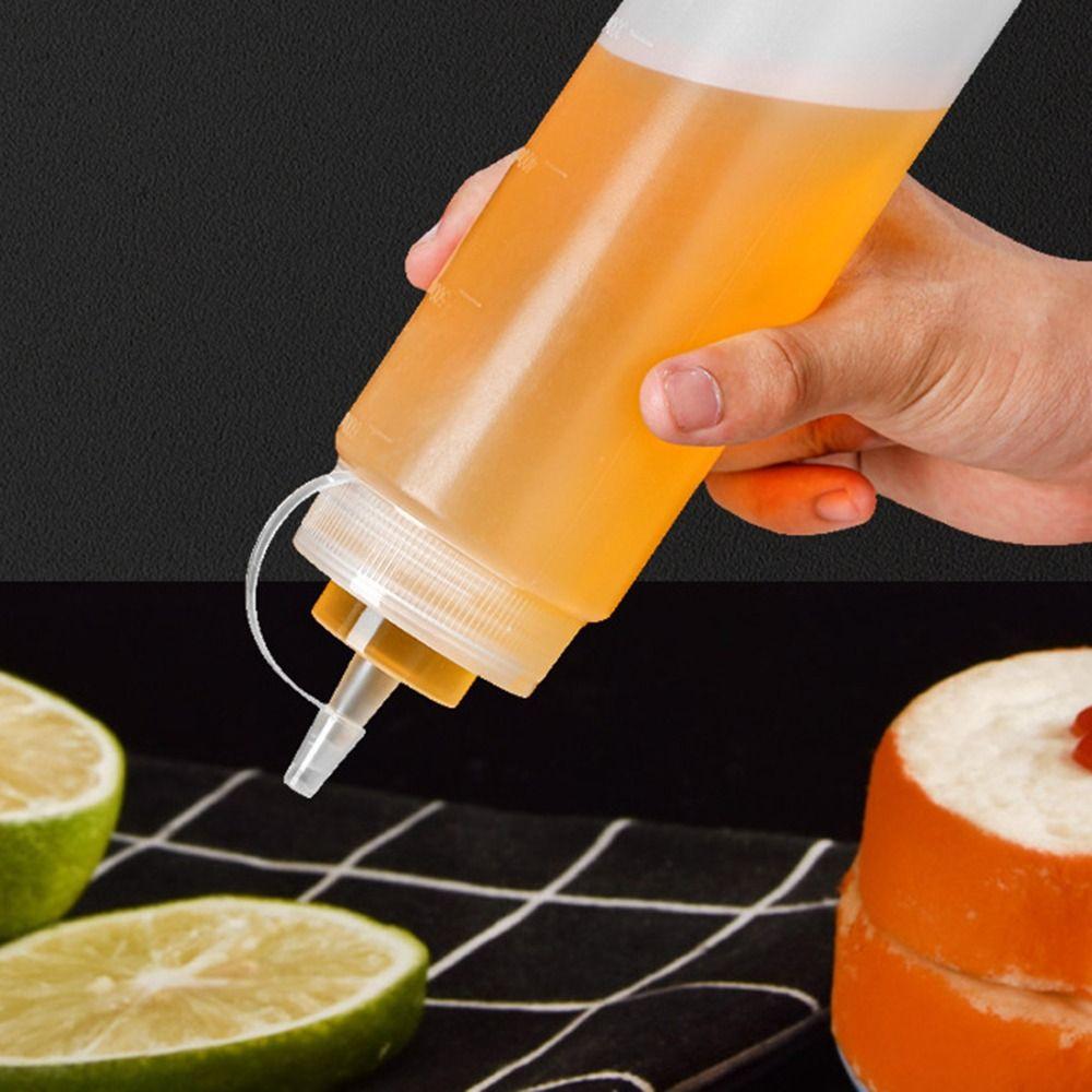 Бутылка для приправ, бутылка для соуса, пластиковый дозатор масла, кухонные принадлежности