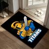 gol coast titans  A rug suitable for office chair areas living rooms and computer desks perfect for home offices and an ideal holiday gift