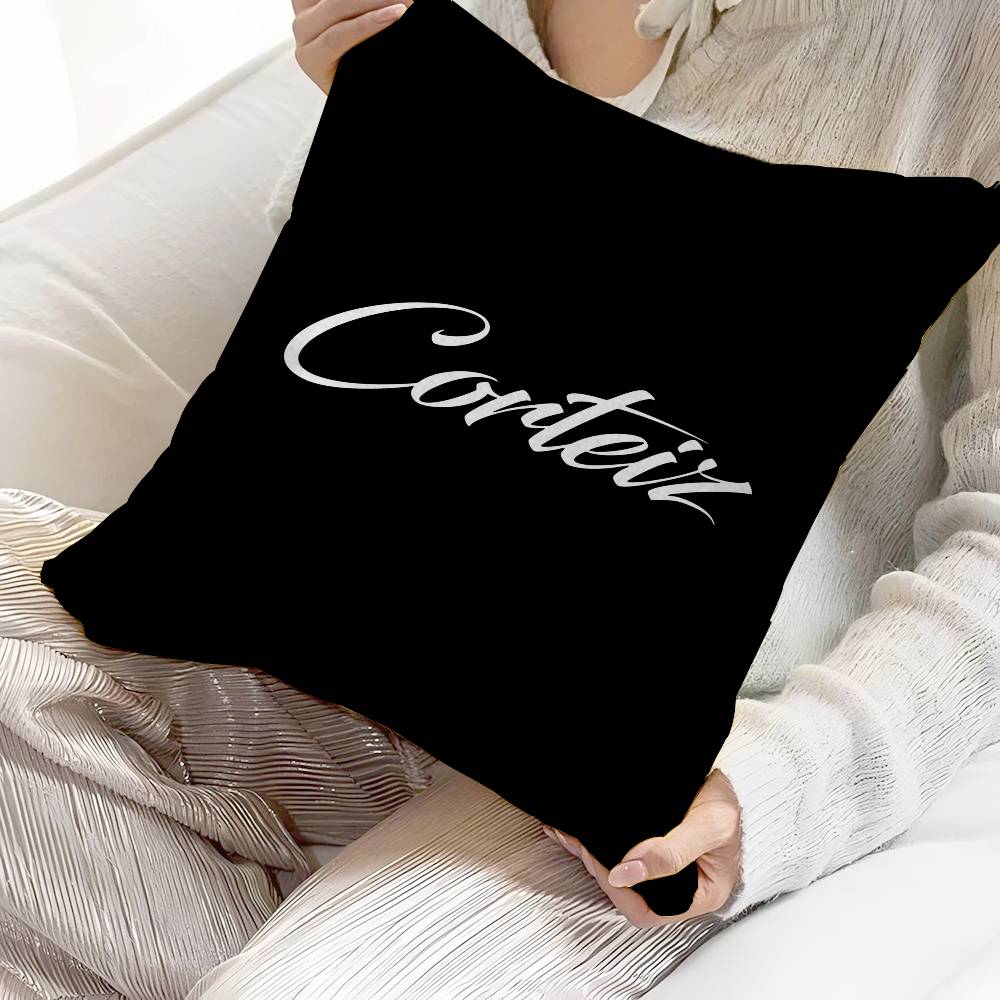 Hot Fashion C-Corteizs Pillow Cover Sofa Cushion Cover Home Room Decoration Children Gift