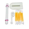11Pcs/set Baking Tool Set, Fondant Cake Cookie Mold, Rolling Pin Model