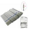 50pcs/set Diamond Milling Cutter Grinding Bur Drill Bits Nail Grinding Polishing Polisher Nail Drill Bits Drill Nail Manicure Drill 2.35mm Shank