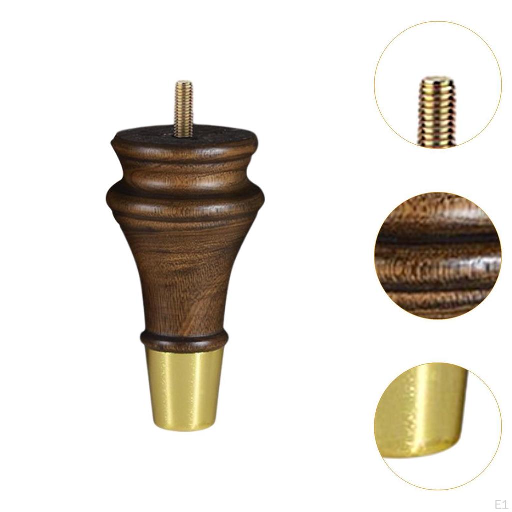 4 шт. деревянная мебель ножки диван классический ретро стиль аксессуары 13 см сменная кровать