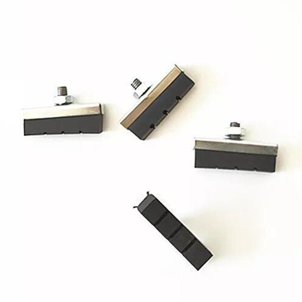 2 пары тормозных колодок V-образного типа для велосипедов, тормозные колодки для велосипедов, комплект тормозных колодок V-образного типа для горных велосипедов, переднее заднее колесо