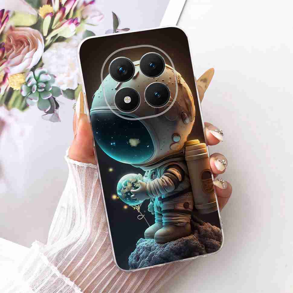Для Xiaomi Redmi Note 15 Pro Plus ProPlus 5G Чехол Цветочный Мультяшный Чехол Мягкий Силиконовый Чехол Для Redmi Note 15 Pro+ Чехол