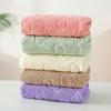 5pcs Cute Cartoon Bear Flower Embossed Towels, Soft Absorbent Quick-Drying Face Towels, High-End Gift Towels for Men and Women