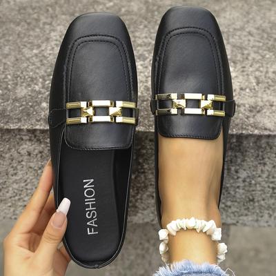 Мода 2025 Новые Женские Балетки Мода Винтаж Кожаные Лоферы Большой Размер Удобные Повседневные Неглубокие Балетки Кроссовки Женские