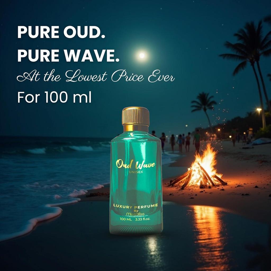 MissBliss - Oud Wave 100ml | Eau de Parfum | Luxury Perfume for Man & Woman