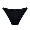 Low Waisted Ice Silk Sexy Triangle Underwear for Women Solid Colored Thin Straps for Comfortable and Breathable Underwear for Women