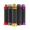 Motorcycle Handlebar Grips Cylindrical Rubber Double-Color Aluminum End Caps Arrow Personalized Modification Accessories