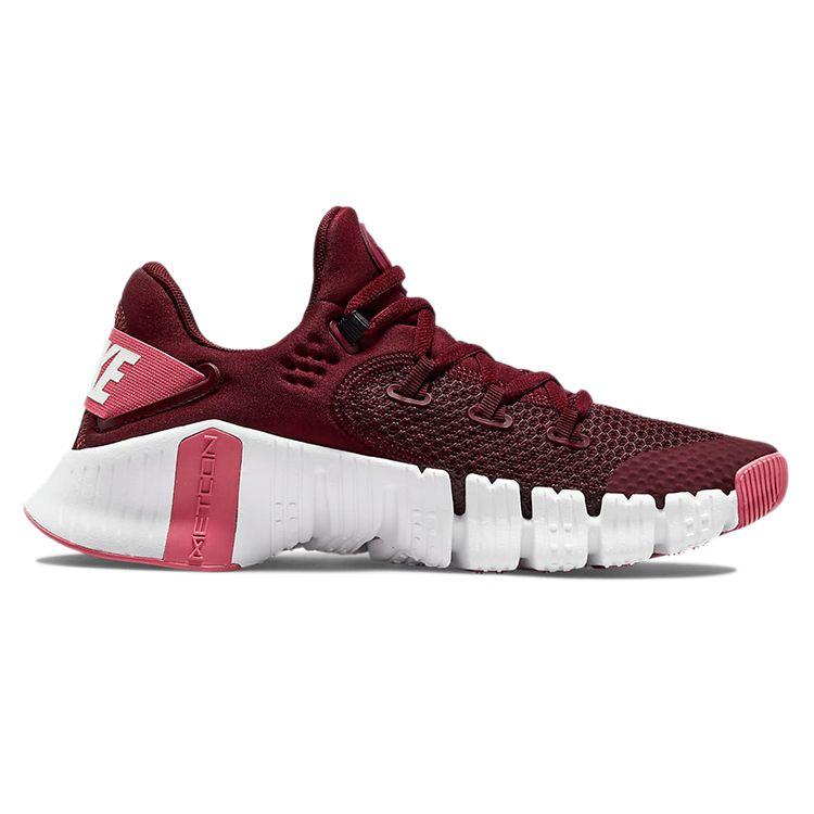 Nike Женские кроссовки Free Metcon 4 Dark Beetroot Красные Gypsy-Rose Черные CZ0596-669