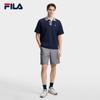 Fila Мужская вязаная рубашка-поло Jackson Yee свободного кроя