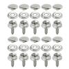 30PCS Snap Fastener Stainless Canvas Screw Kit For Tent Boat Marine