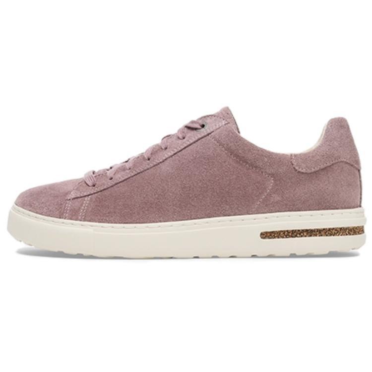 Birkenstock Suede Low top Casual Shoes Unisex Light Purple Narrow 1028203