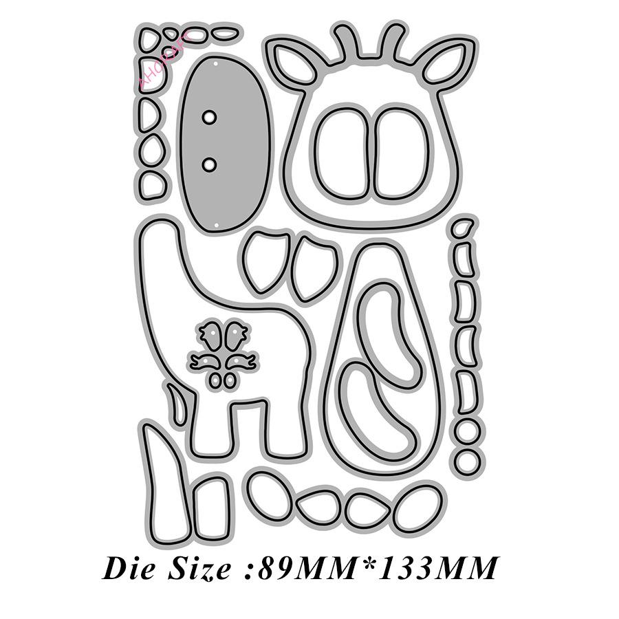 6152 Little Deer Metal Carbon Steel DIY Die-Cutting Mold Set, Cross-Border Source for March 2024.