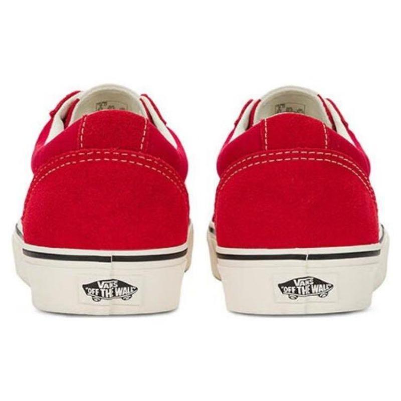 Vans Ward Classic Comfort Универсальные Низкие Унисекс Кеды для Скейтбординга Красные VN0A5HTSBOP