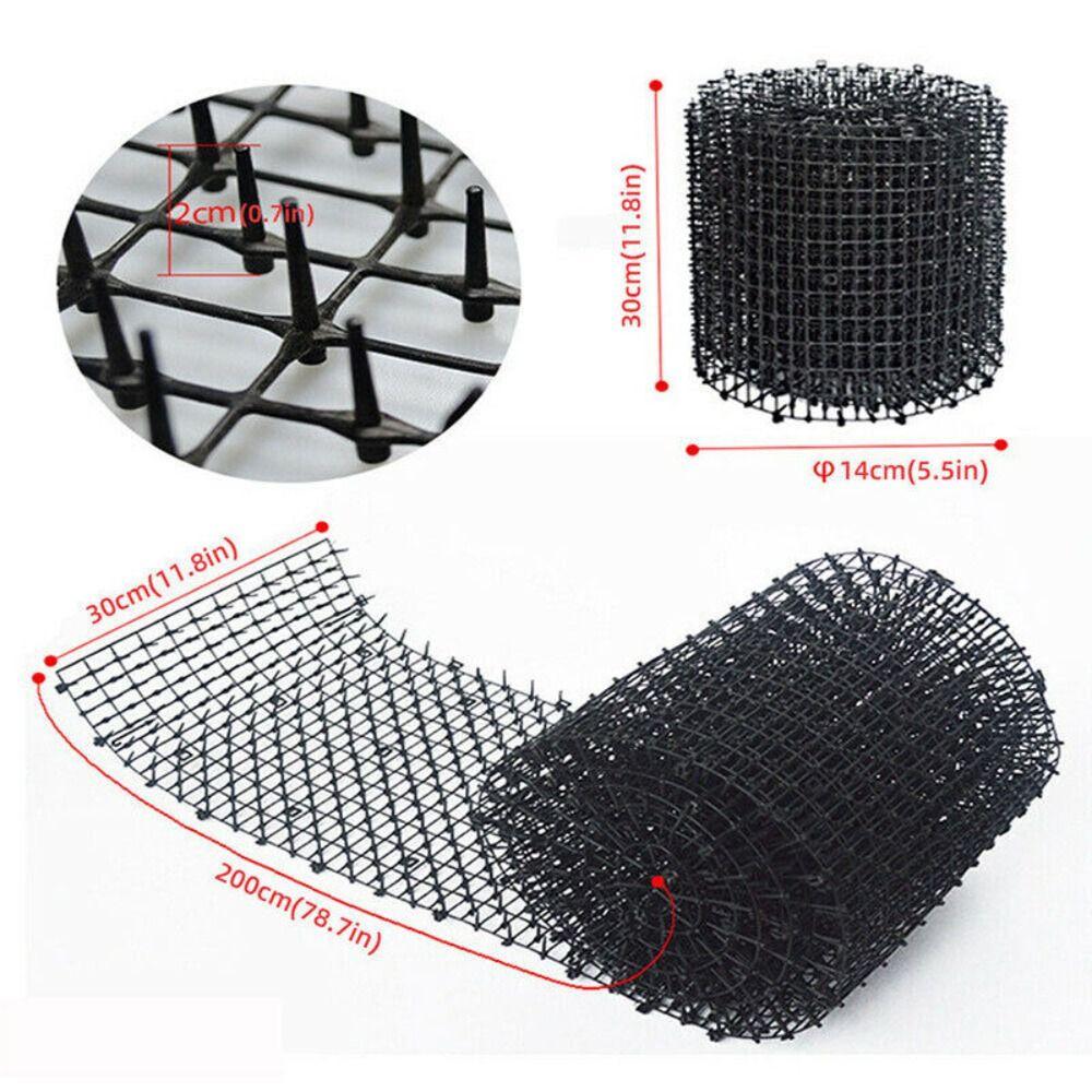 Portable Outdoor Spike Animal Scarer Garden Supplies Pet Scat Mat Repellent Deterrent Mat
