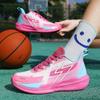 Foreign Trade Men's and Women's Shoes Mesh Basketball Shoes Spring and Summer Low-top Fashion Luminous Tide Training Sports Shoes