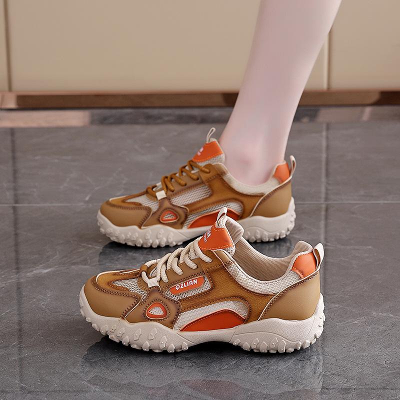 New Mesh Dad Shoes for Women New Breathable Student Casual Sports Shoes