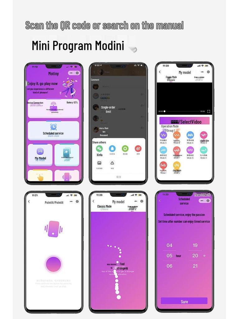 Миджи Вибратор-сердечко: Взрослое устройство для женщин с сильной вибрацией, функцией всасывания и дразнящими функциями, 160 шт./коробка