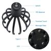 Multi-touch Claw Head Massager 3 Gears Head Scratcher Scalp Massager  for Relief Head Fatigue