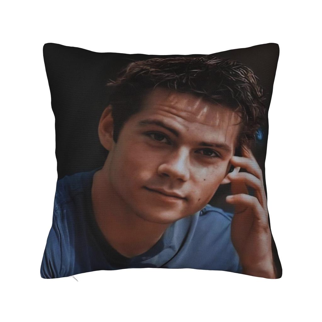 Decorative Pillowcases Dylan Obrien Actor Product Home Pillow Case Cover Zipper Multiple Sizes