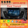 Android 14 Auto Carplay For Ford Transit 2015 - 2018 Car Radio Multimedia Video Player Navigation GPS Stereo 360 Camera WIFI+4G