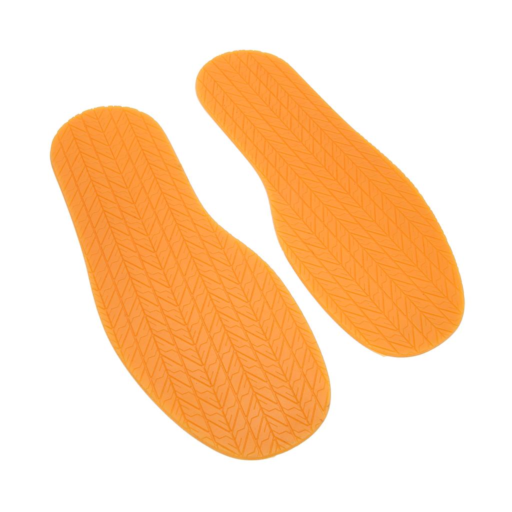 1 пара полных стелек 12,7 дюйма   4,9 дюйма в ширину Противоскользящие Поглощающие шум Резиновая подошва для обуви для ремонта Замены