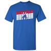 Buffalo Retro Repeat - Спортивная команда Городская гордость Т-футболка для пикника - Королевский