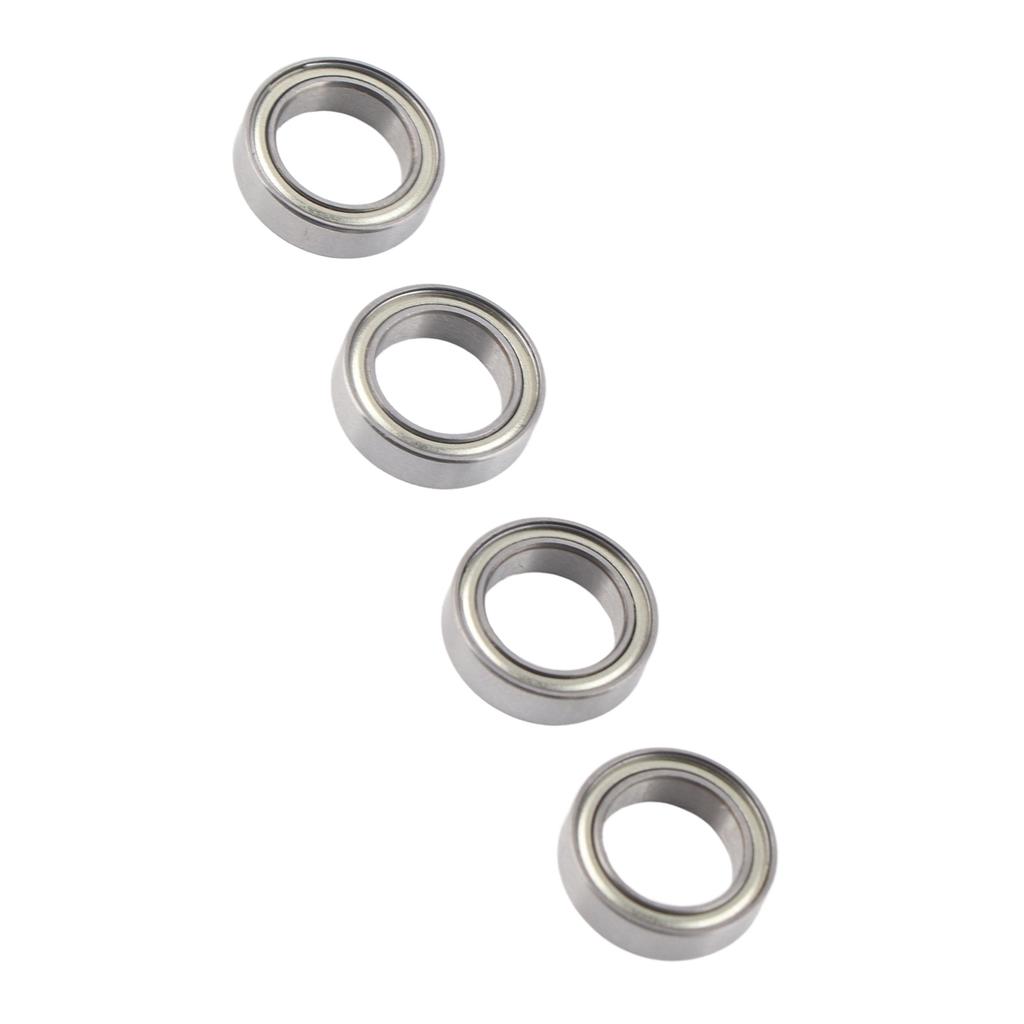 4Pcs RC Ball Bearing Kit 10x15x4mm Stainless Steel Bearing for Arrma 3S 1 10 RC Car Crawler