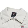 Fila Наследие Классический Минималистичный Модный Повседневный Универсальный Удобный Теплый Хлопковый Плащ Средней Длины Женские пальто Светло-Хаки F11W618908FLK