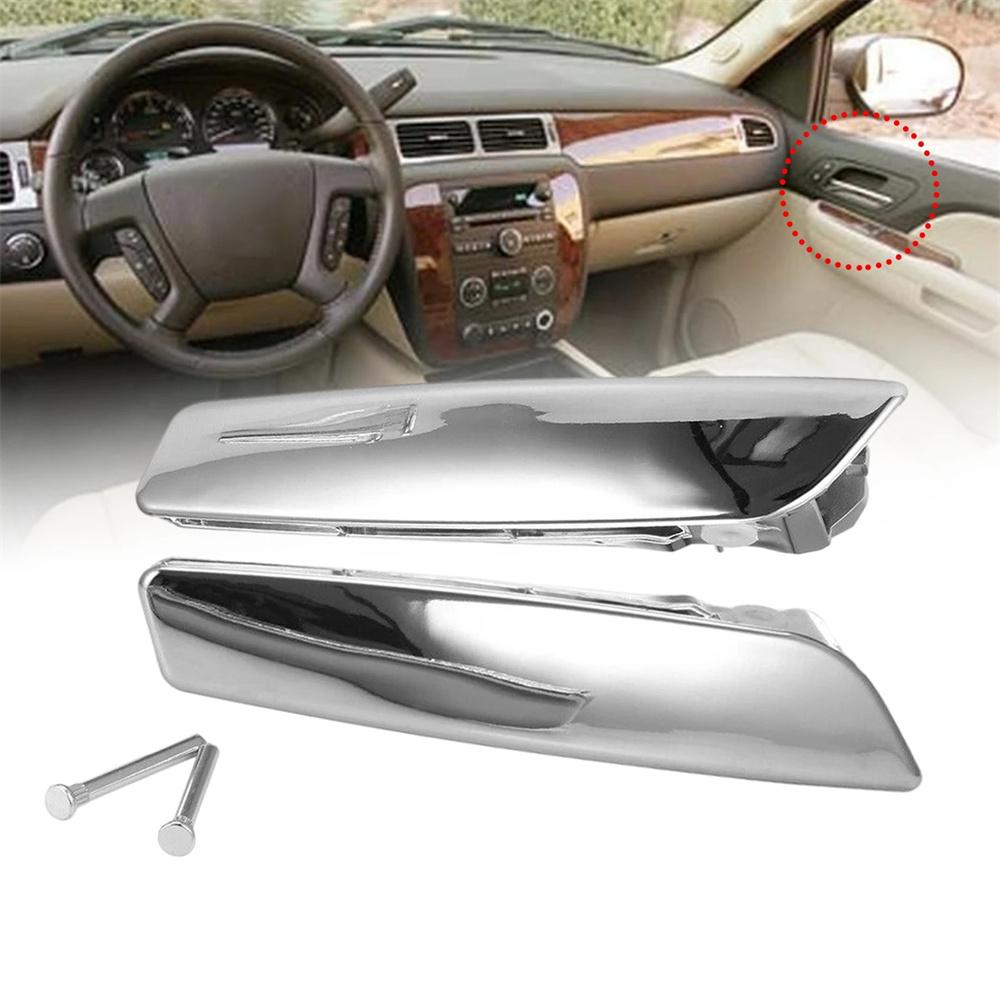 2 шт. Внутренние дверные ручки Левая и Правая GM2546M1PR Для Cadillac Chevy GMC 2007-2013