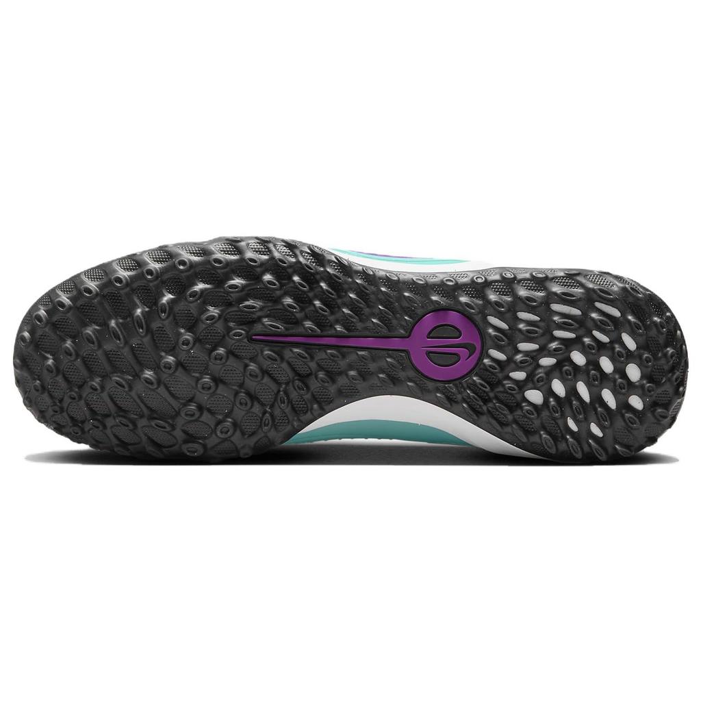 Nike Футбольные бутсы Tiempo Legend 10 на шнуровке TF для искусственного покрытия, натуральная кожа, унисекс, зеленый, фиолетовый DV4342-300