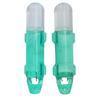 2PCS Underwater Fishing Light Fiber Optic LED Deep Drop Fishing Light Flashing Attractants Fish