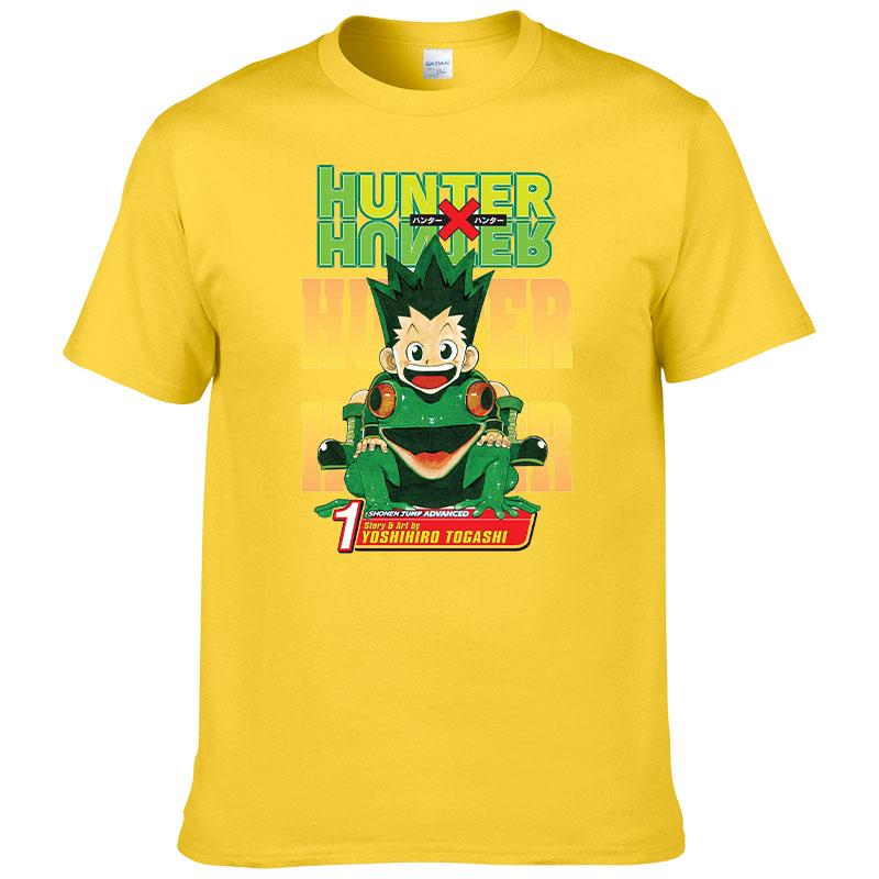 Anime Hunter X Hunter Anime Tshirt 2023 Summer New Cotton Tshirt Casual Harajuku Street Apparel Casual Short Sleeve Top F128