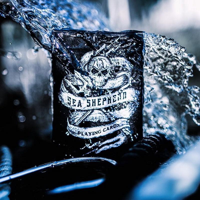 Игральные карты Ellusionist Sea Shepherd SSCS, велосипедная колода, размер покера, карточные игры, магические трюки