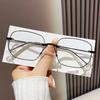 Новые очки для пресбиопии высокой четкости с защитой от синего света, унисекс, стильные, с металлической квадратной оправой, очки для чтения, диоптрии от 0 до +4.0