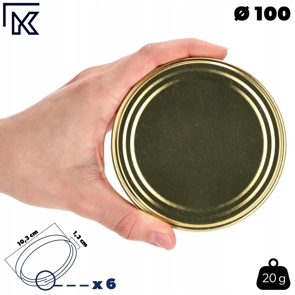 KADAX 10x Lids For Jars Fi 100 Lids Caps For Jars Preserves