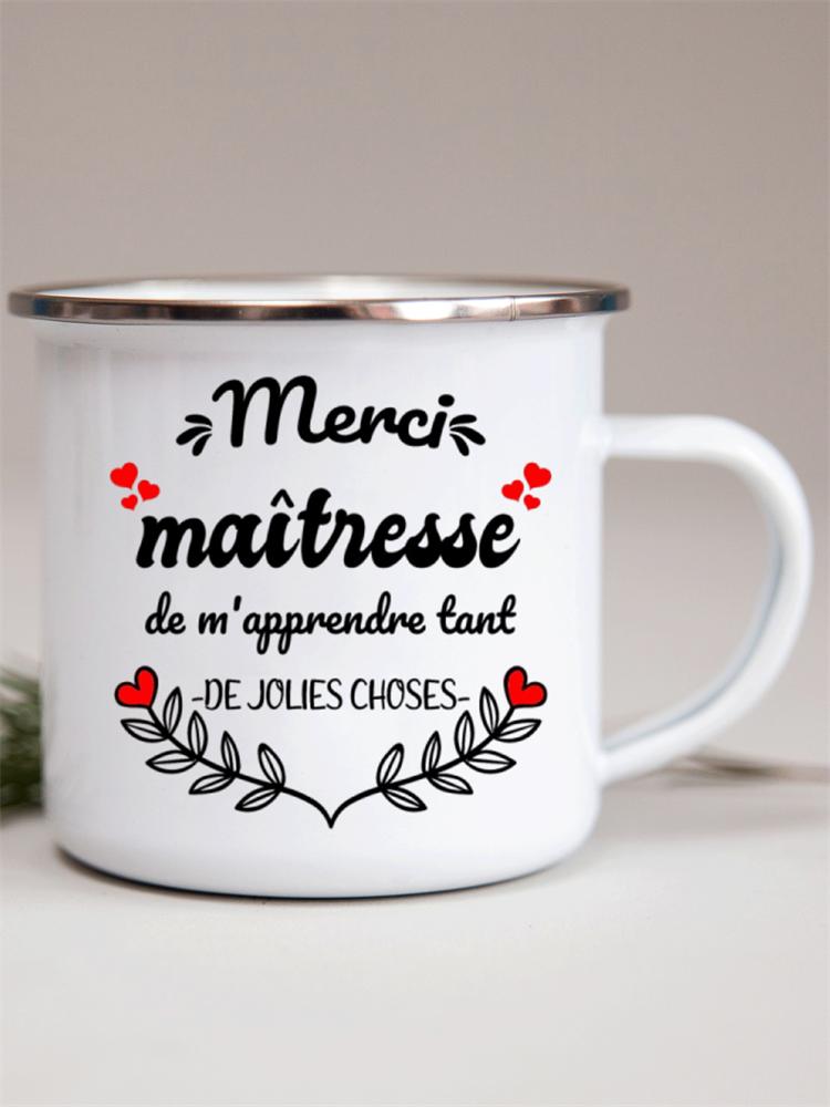 Французские цветочные эмалевые кружки с принтом креативные кружки для кофе кружка для молока вина пива напитка сока школьная ручка для дома посуда для питья подарки учителю