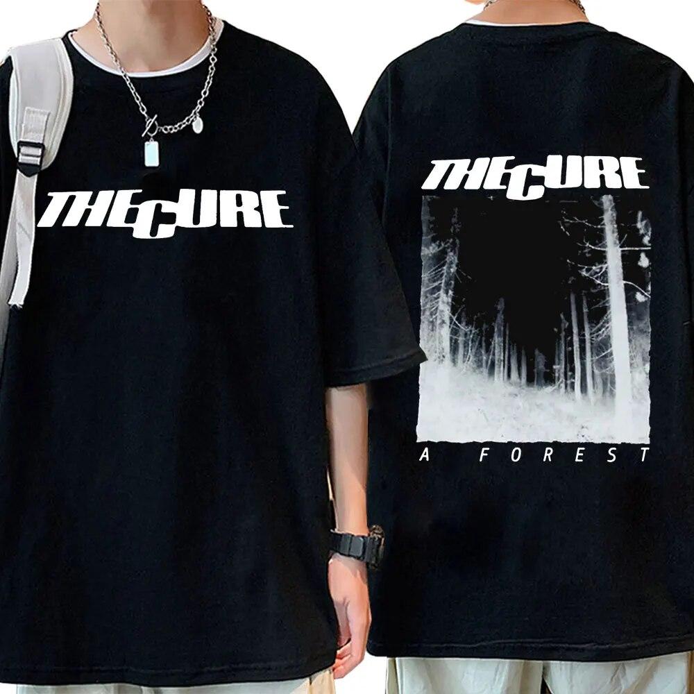 Рок-группа The Cure The Head Tour футболка с графическим принтом унисекс женская футболка большого размера в стиле панк унисекс футболки с круглым вырезом унисекс винтажная футболка