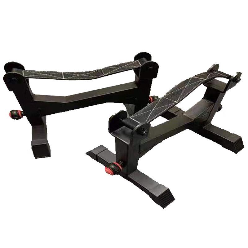 HGYM Adjustable Shock-Absorbing Barbell Deadlift Rack