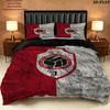 Royal Antwerp Fc Pattern Bedding uilt Set uilt Cover Pillowcase Home Decoration Birthday Gift (1 * duvet cover + 2 * pillowcase without core)
