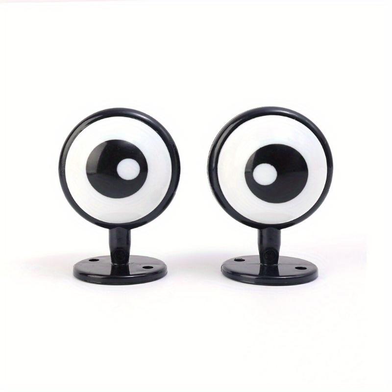 Motorcycle Riding Helmet Paste Decorative Accessories, Cool Cute Cartoon Eye Shaped Helmet Decoration, Motociclista Accesorios