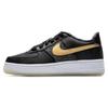 Air Force 1 Low Premium GS Bronx Origins - 50th Anniversary Kids Sneakers Black Metallic-Gold White FN6977-010