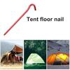 16Pcs Aluminum Alloy Tent Peg Sharp Tip Heavy Duty Bright Color Lightweight Outdoor