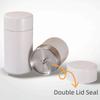 Stainless Steel Stainless Steel Tea Canister Airtight Seal Food Sealed Containers  Sugar
