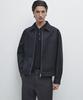 Куртка Massimo Dutti из смесовой ткани с хлопком