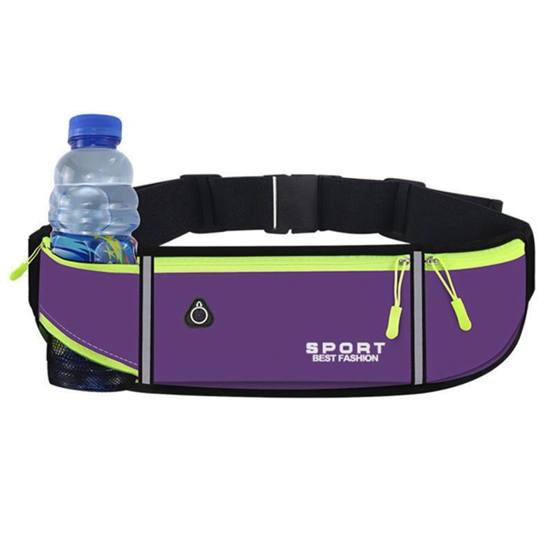 Outdoor Running Fitness Sports Cell Phone Bag Waterproof Wear-resistant Water Bottle Bag Waist Bag
