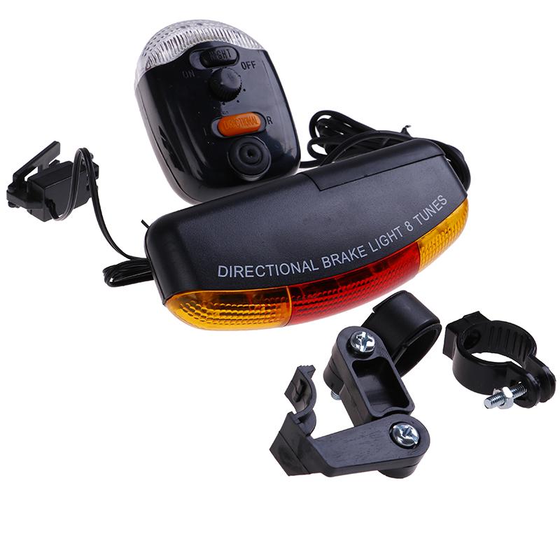 Универсальный поворотник для горного велосипеда + задний фонарь для велосипеда + клаксон